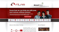 Desktop Screenshot of filamsoftware.com